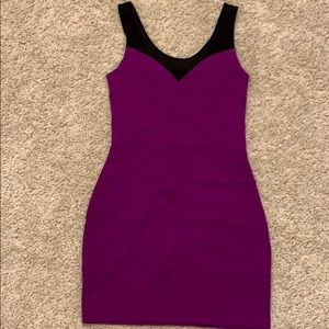 Women’s purple dress